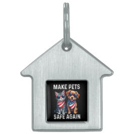 Placa Para Mascotas Hacer que los Mascotas vuelvan a ser divertidos