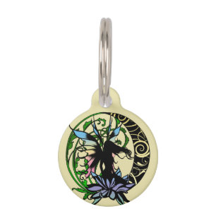 Placa Para Mascotas Hada de sombra de Lotus