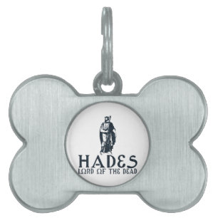 Placa Para Mascotas Hades