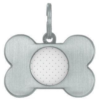 Placa Para Mascotas Haga clic en Personalizar Cambiar Gris a su color