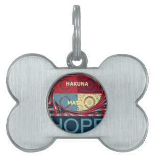 Placa Para Mascotas Hakuna matata