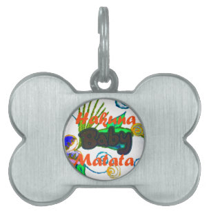 Placa Para Mascotas Hakuna Matata Baby.png
