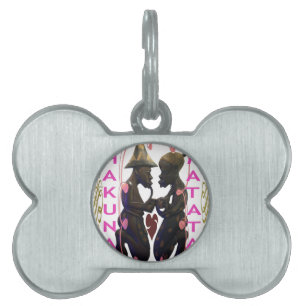 Placa Para Mascotas Hakuna Matata Hakunamatata