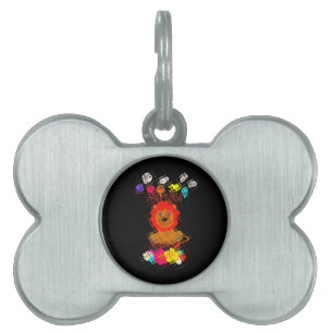 Placa Para Mascotas Hakuna Matata lindo bebé rey