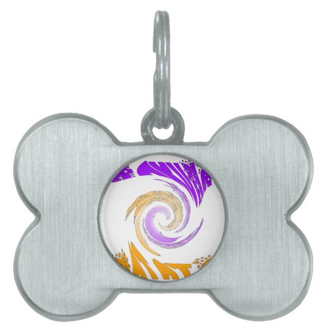 Placa Para Mascotas Hakuna Matata Regalos Estrellas.png (Frente)