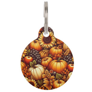 Placa Para Mascotas Halloween/otoño/otoño/otoño/calabaza