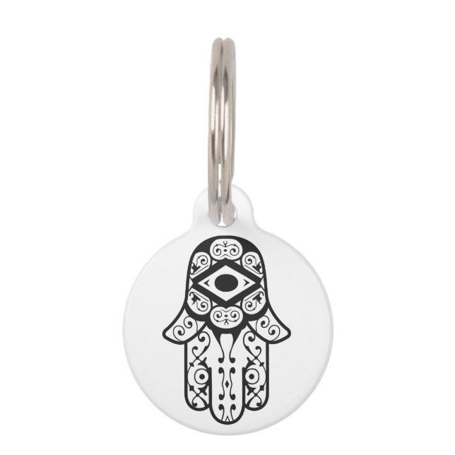 Placa Para Mascotas Hamsa (Anverso)