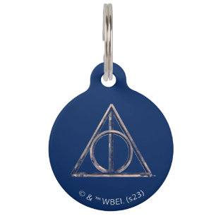 Placa Para Mascotas Harry Potter   acuarela de mortandad