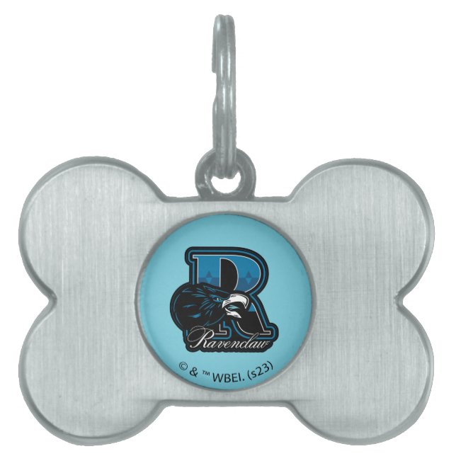 Placa Para Mascotas HARRY POTTER™ | Baño atlético RAVENCLAW™ (Frente)
