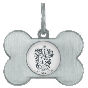 Placa Para Mascotas Harry Potter   Borrador de plantilla de Gryffindor