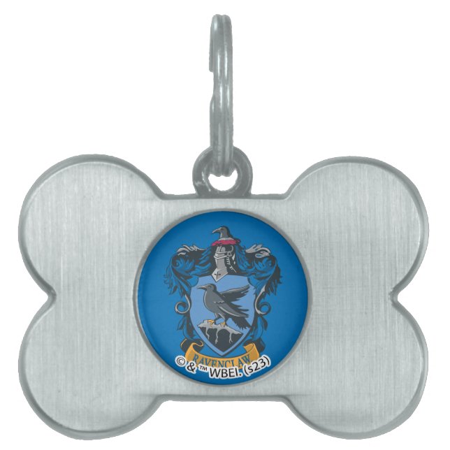 Placa Para Mascotas Harry Potter | Escudo de armas de Ravenclaw (Frente)