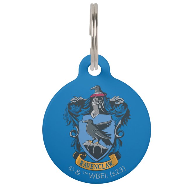Placa Para Mascotas Harry Potter | Escudo de armas de Ravenclaw (Anverso)