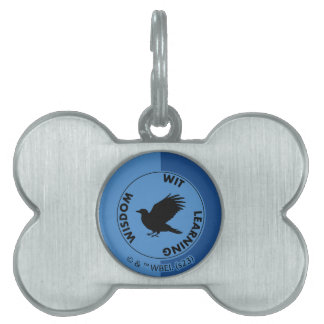Placa Para Mascotas Harry Potter | Gráfica de los rasgos de la casa de