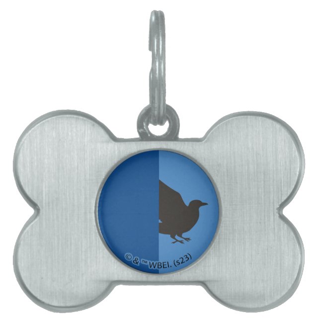 Placa Para Mascotas Harry Potter | Gráfico del Orgullo de Ravenclaw Ho (Frente)