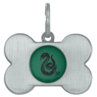 Placa Para Mascotas Harry Potter | Icono de serpiente de Slytherin