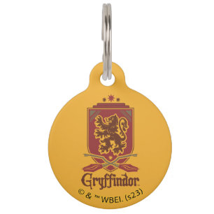 Placa Para Mascotas Harry Potter   Tarjeta Gryffindor QUIDDITCH™