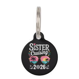 Placa Para Mascotas Hermana Crucero 2026