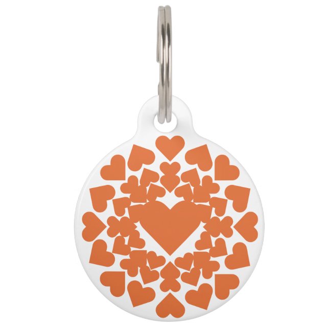 Placa Para Mascotas Herz ♥ Heart Sun (Anverso)