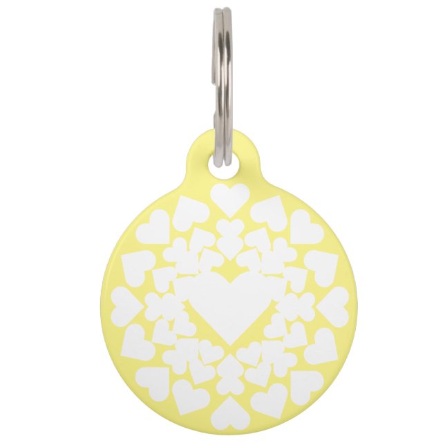 Placa Para Mascotas Herz ♥ Heart Sun (Anverso)
