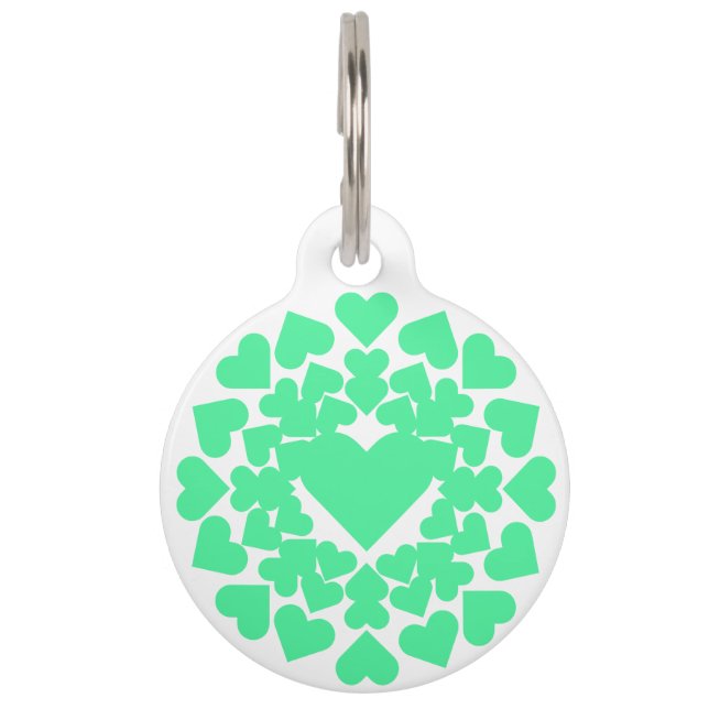 Placa Para Mascotas Herz ♥ Heart Sun (Anverso)
