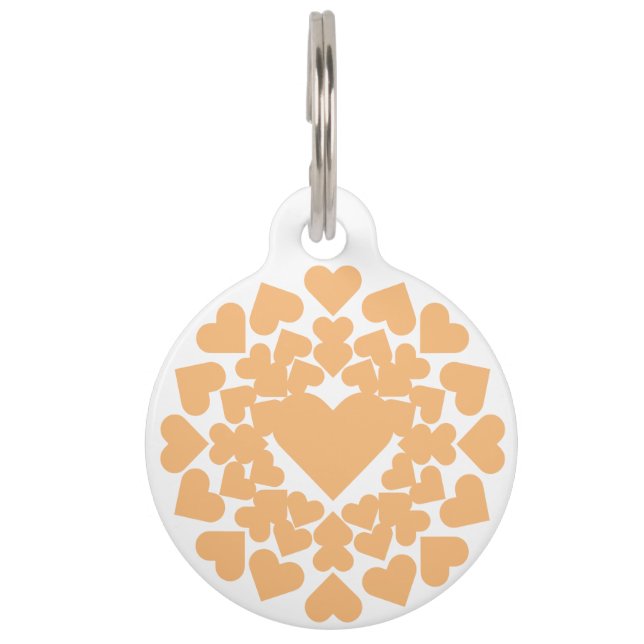 Placa Para Mascotas Herz ♥ Heart Sun (Anverso)