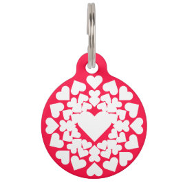 Placa Para Mascotas Herz ♥ Heart Sun neon