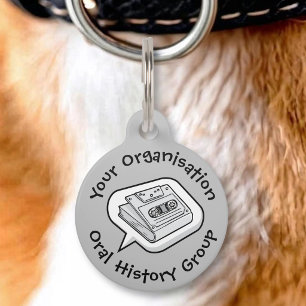 Placa Para Mascotas Historia Oral