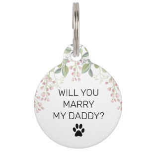 Placa Para Mascotas Hojas De Eucalipto Y Texto Gracioso
