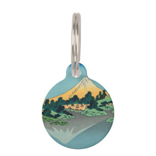 Placa Para Mascotas Hokusai Katsushika - Monte Fuji