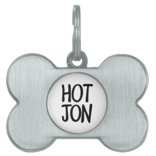 PLACA PARA MASCOTAS HOT JON