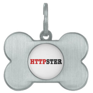 PLACA PARA MASCOTAS HTTPSTER