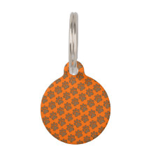 Huella de pata naranja vívido
