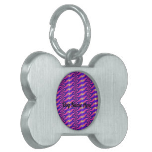 Placa Para Mascotas Huesos de estilo de etiquetas de identificación pa