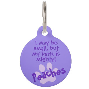 Placa Para Mascotas Humor gracioso mascota, garras, nombre, teléfono  