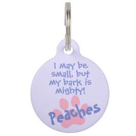 Placa Para Mascotas Humor gracioso mascota, garras, nombre, teléfono |