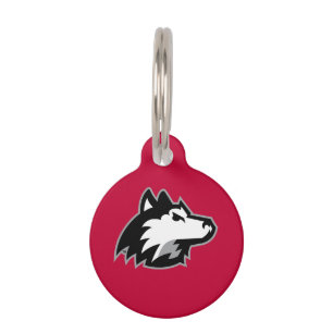 Placa Para Mascotas Huskies del norte de Illinois
