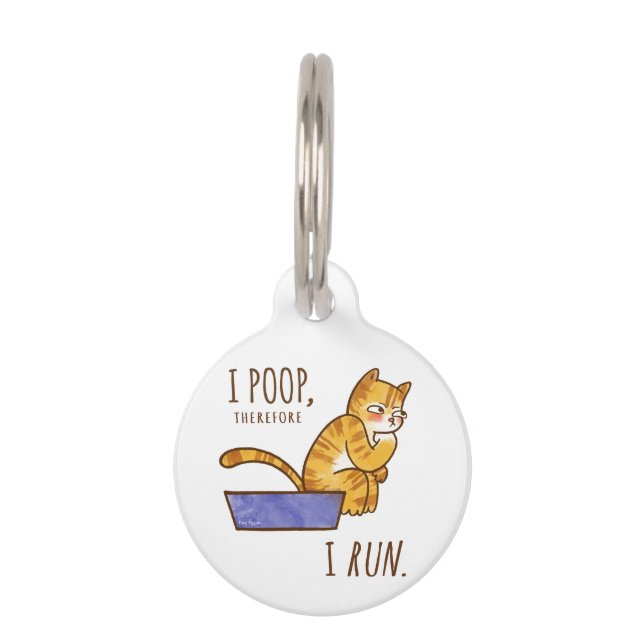 Placa Para Mascotas I impulso, por lo tanto funciono con el gato (Anverso)