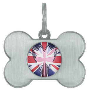 Placa Para Mascotas "I love UK" Art Print