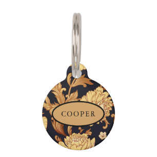 Placa Para Mascotas ID del Mascota de etiquetas de collar de perro de 