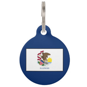 Placa Para Mascotas Illinois