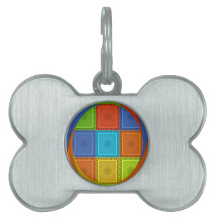 Placa Para Mascotas Impresión de imágenes en blanco y negro