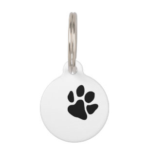 Placa Para Mascotas Impresión de traza (colores Personalizados)