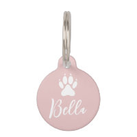 Impresión personalizada de hojas de perro blancas 