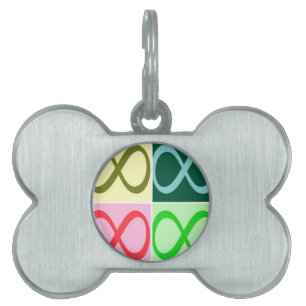 Placa Para Mascotas Infinito y más allá