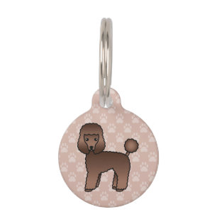 Placa Para Mascotas Información personalizada de perro de juguete cani