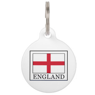 Placa Para Mascotas Inglaterra