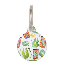 Placa Para Mascotas Ingredientes de Kimchi Fermentación por Picante