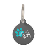 insignia Mascota de cita divertida personalizable