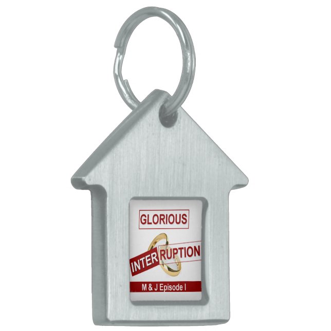 Placa Para Mascotas Interrupción Gloriosa: Un comienzo dorado (Frente Izquierda)