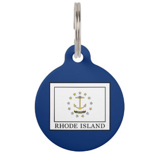 Placa Para Mascotas Isla Rhode
